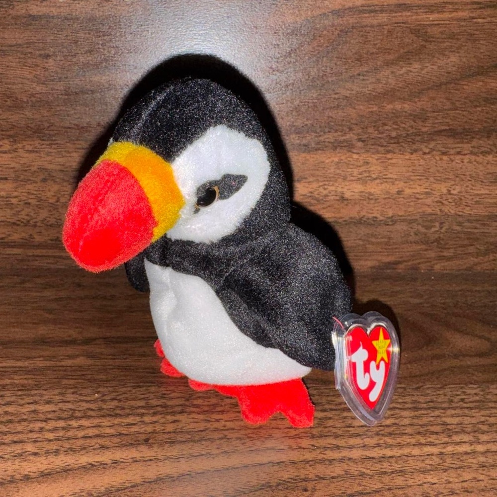 Ty Puffer the Puffin bird beanie baby - 1997